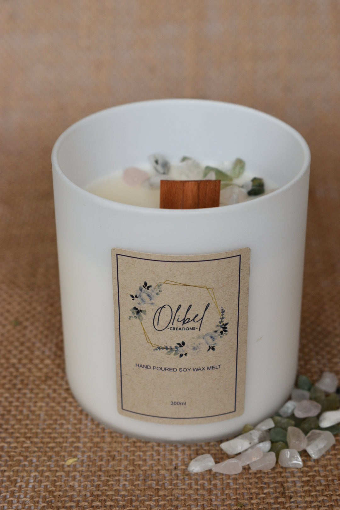 Deluxe Candle - Vanilla Raspberry