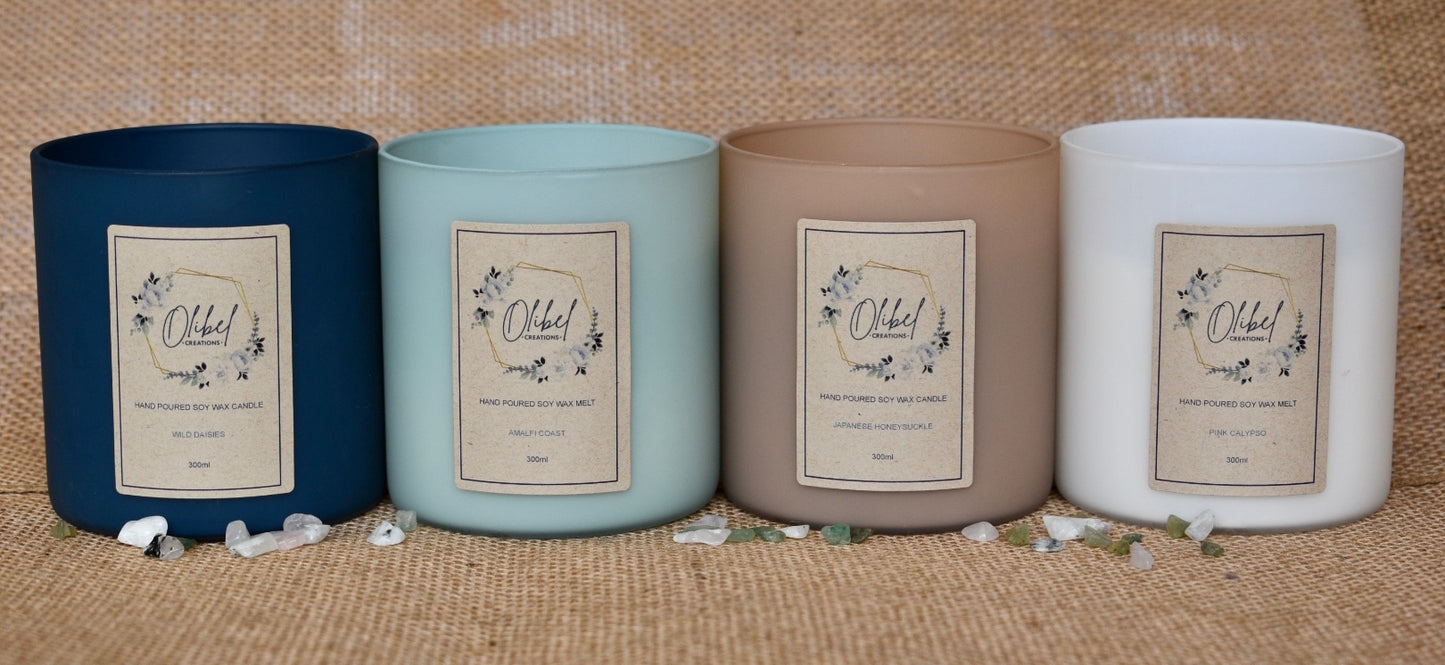 Deluxe Candle - Vanilla Raspberry