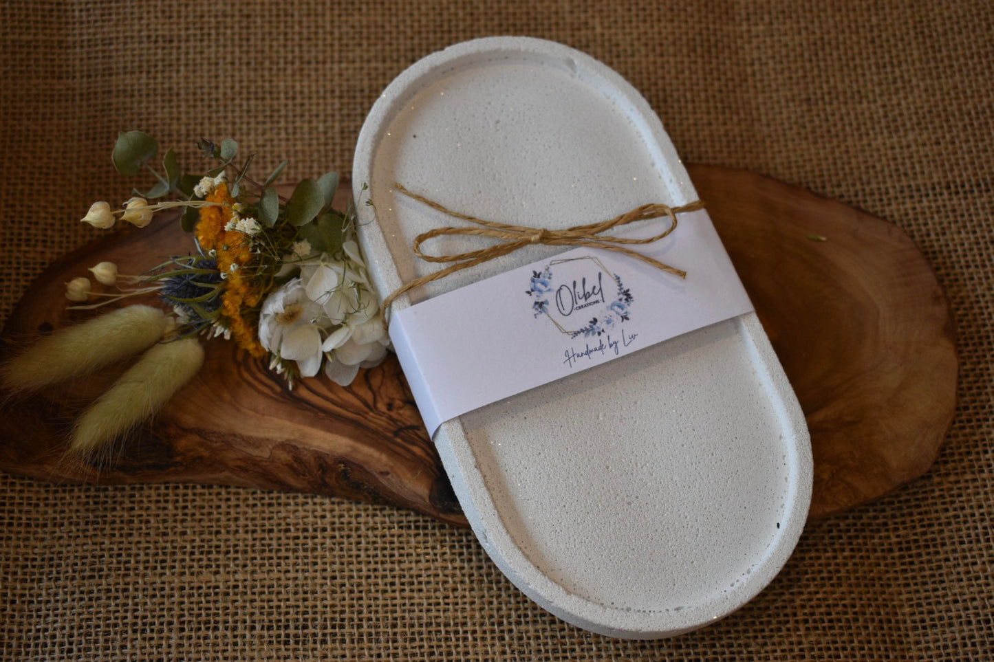 Oval Candle Tray
