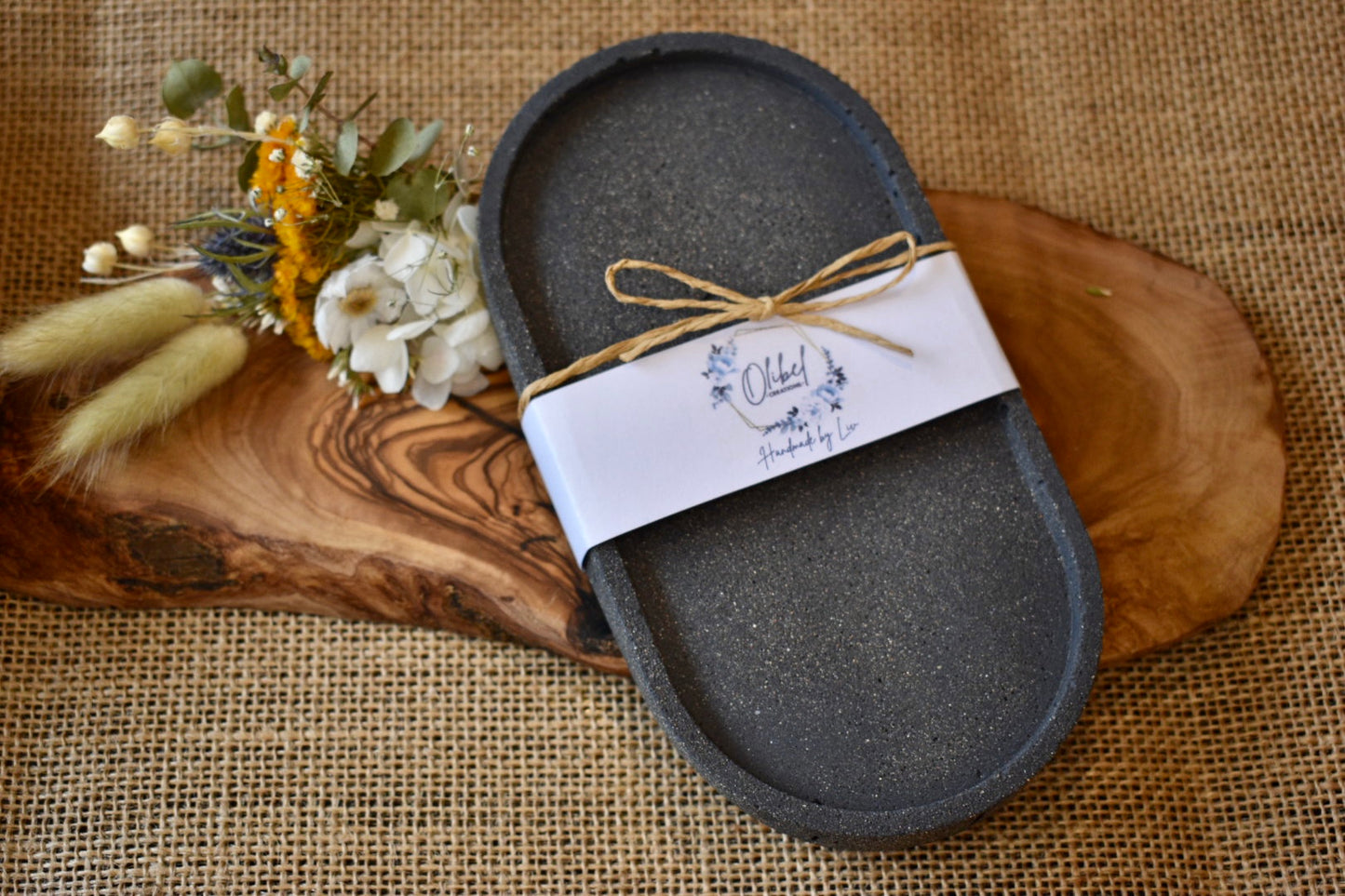 Oval Candle Tray