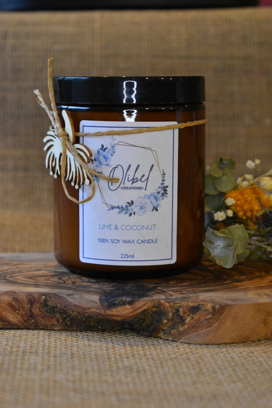 Lime & Coconut Candle