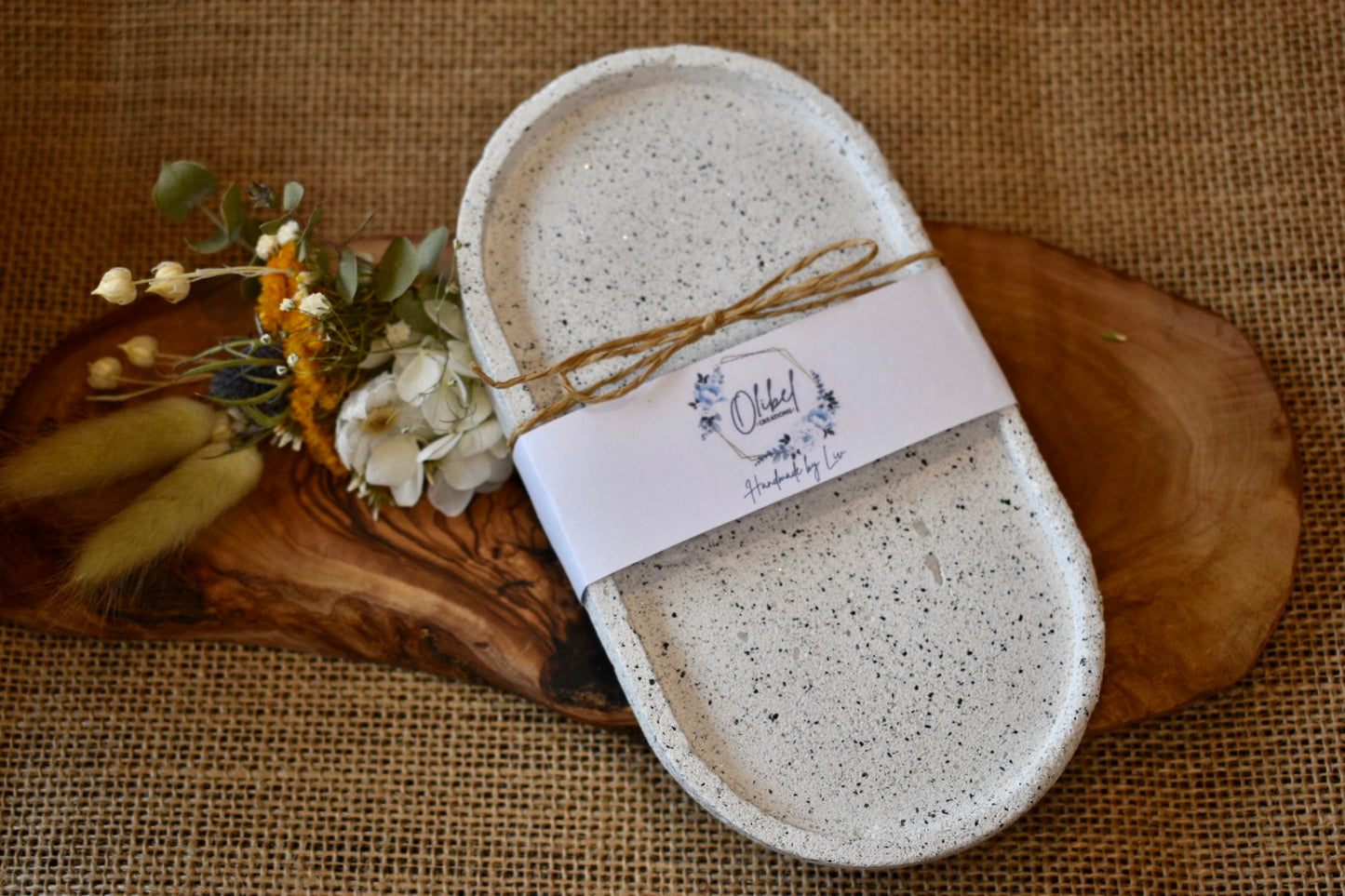 Oval Candle Tray