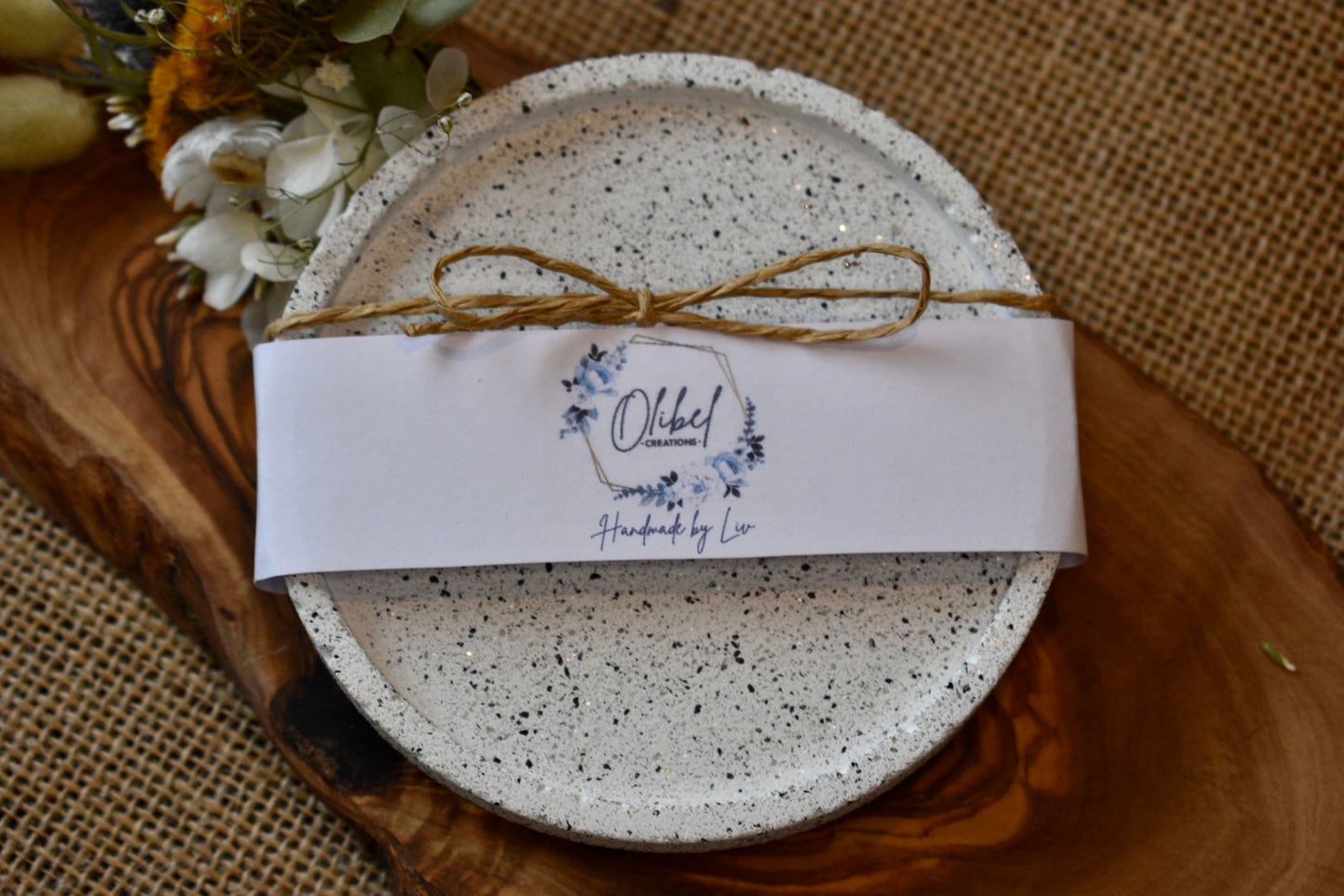 Round Candle Coaster